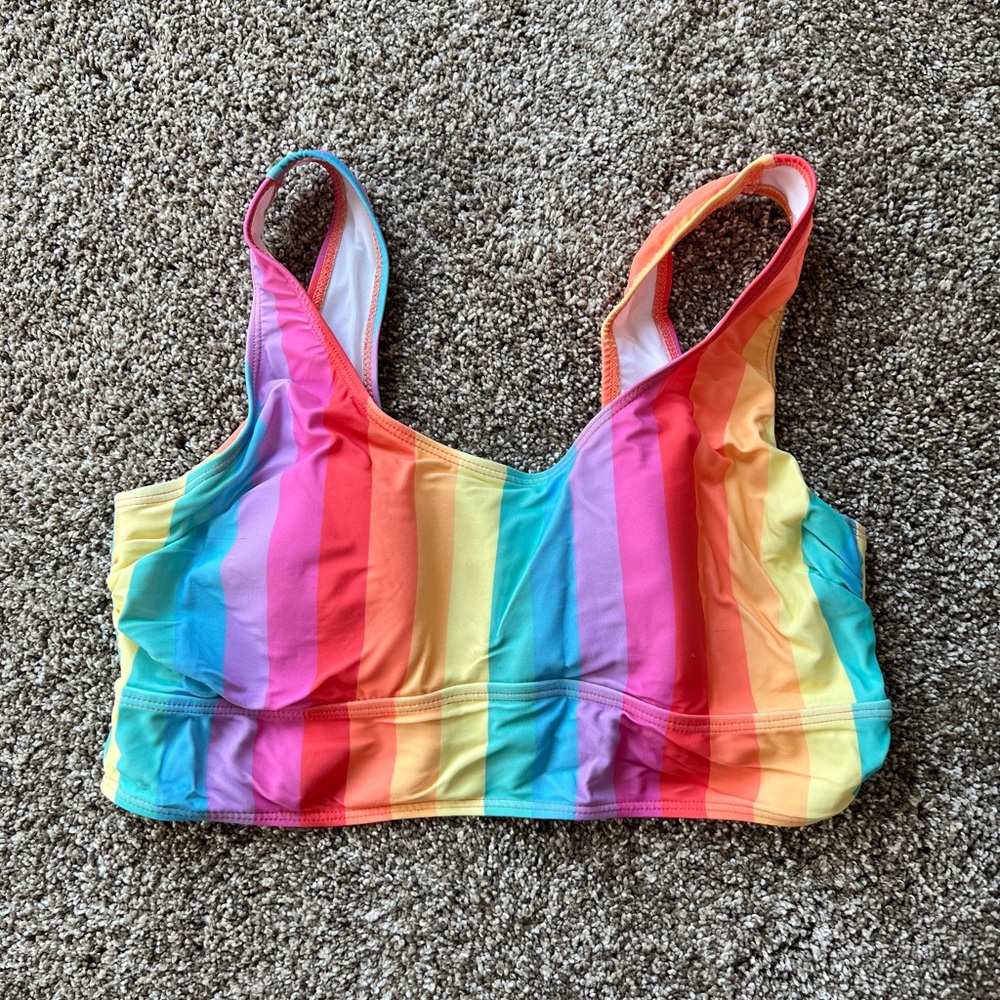 Torrid Women’s Rainbow Bikini Top